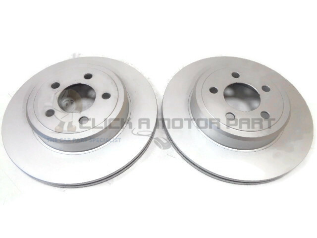 Rear 2 Brake Discs Set New For Chrysler 300C 3.0 CRD 3.5 V6 5.7 V8 2005-2011