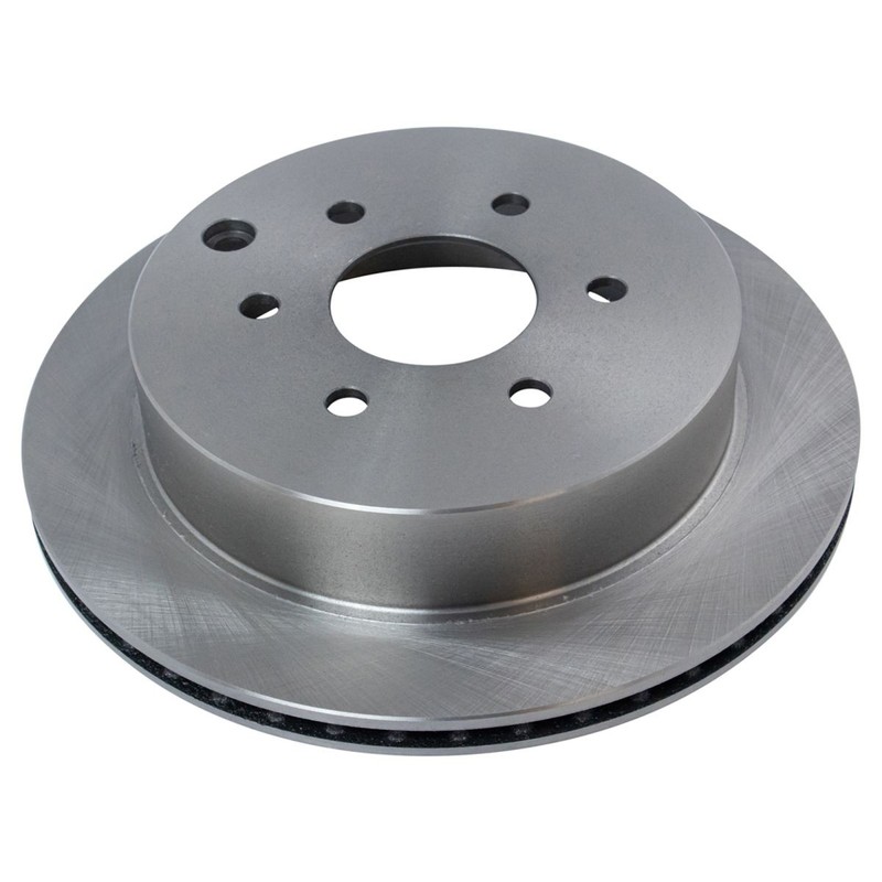 TRQ Front Rear Brake Rotor & Premium Posi Ceramic Brake Pads for Nissan gallery