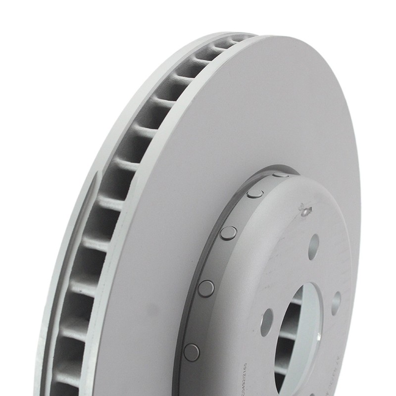 Hella 374mm Front Right Coated Composite Disc Brake Rotor For BMW F07 F01 gallery