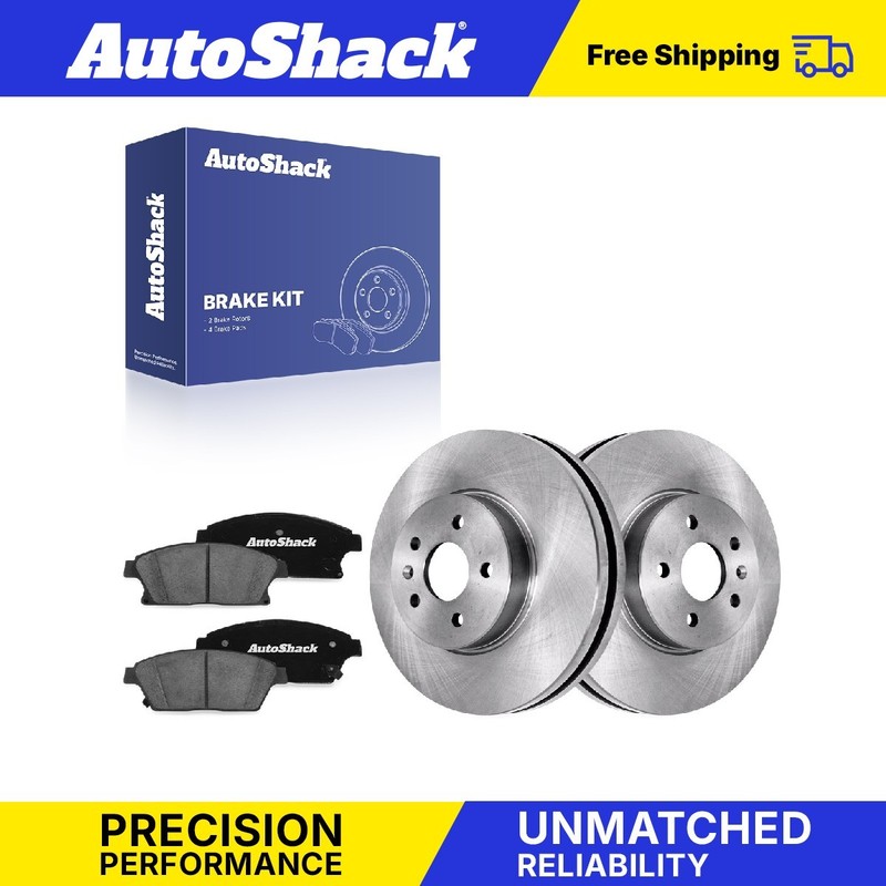 Front Brake Rotors Ceramic Pads for Buick, Encore 2013-2017, AWD FWD L4 1.4L