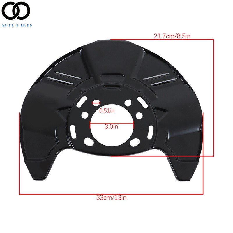 Front Disc Brake Pad Dust Shield Fit For 05-14 Subaru Legacy Outback 26290AG03A gallery