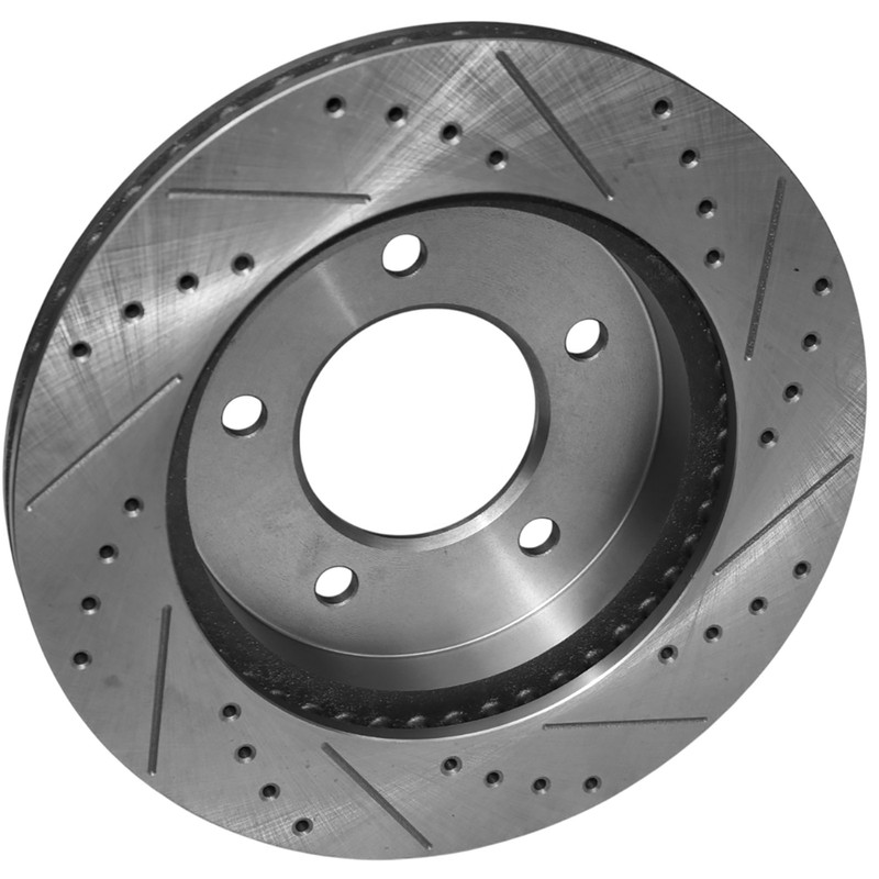 2x 308mm Front Drilled & Slotted Brake Rotor for Ford F-150 1997-2004 4WD 5-Lug gallery