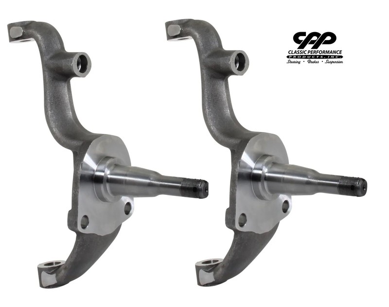 1965 66 67 68 CHEVY IMPALA NEW ORIGINAL REPLACEMENT DRUM BRAKE SPINDLES PAIR