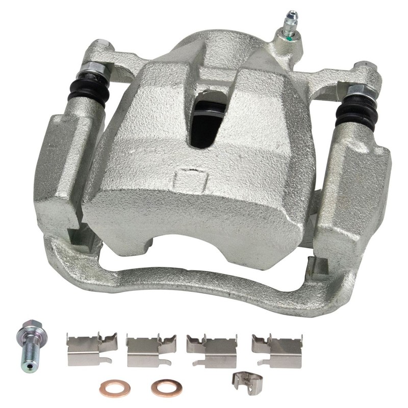 TRQ Front Brake Pad & Rotor Kit Premium G-Coated Ceramic For 06-19 Toyota gallery