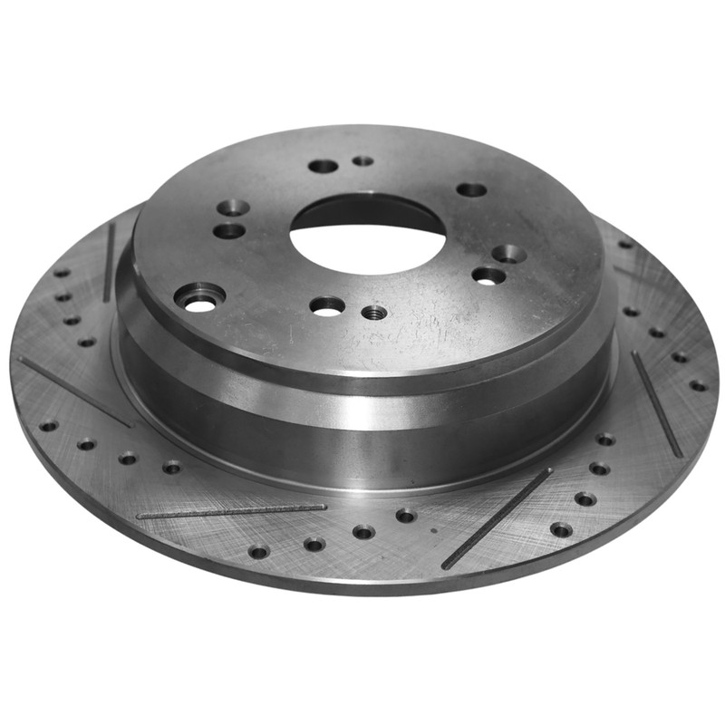 304.5mm Rear Drilled Rotors for Honda CR-V 2005 2006-2016 Acura RDX 2007-2018 gallery