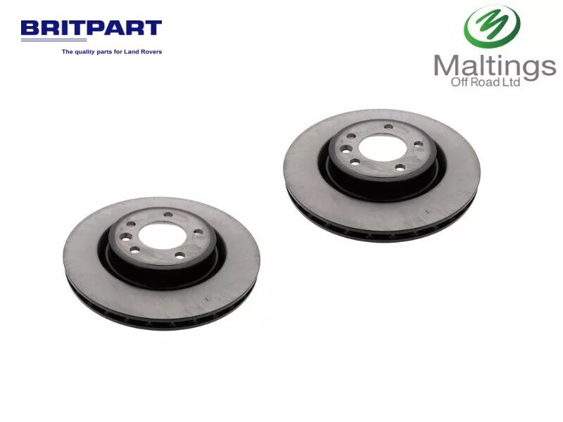 Britpart Rear Brake Discs Set 325mm – LR161897 Fits Discovery 5 2018 – L494+L405