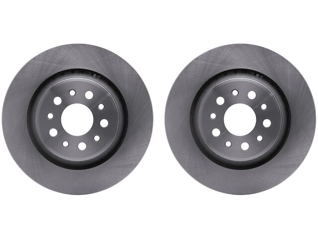 For 2017-2022 Maserati Levante Brake Rotor Set Rear Dynamic Friction 17618XM