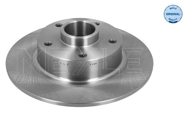 2X 16-15 523 4124 Meyle Brake Disc for Renault
