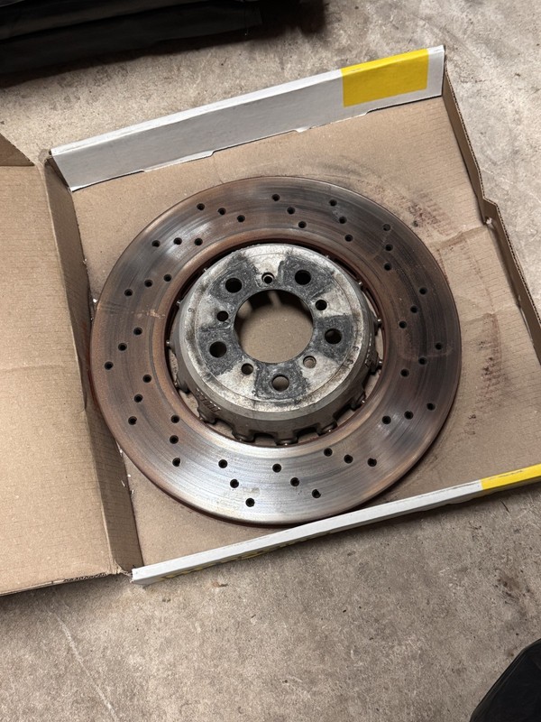 BMW 34 11 2 284 809 F80 F82 F83 M3 M4 Front Rotor Set Non-Carbon Ceramic