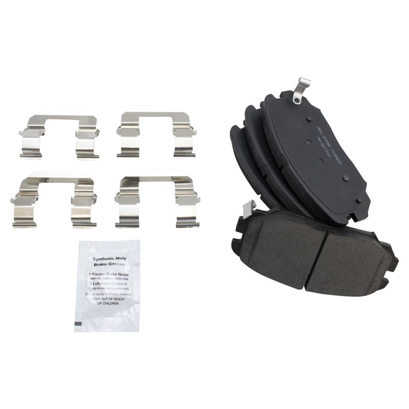 Front Rear Ceramic Brake Pad Performance Rotor Kit for Hyundai Sonata gallery
