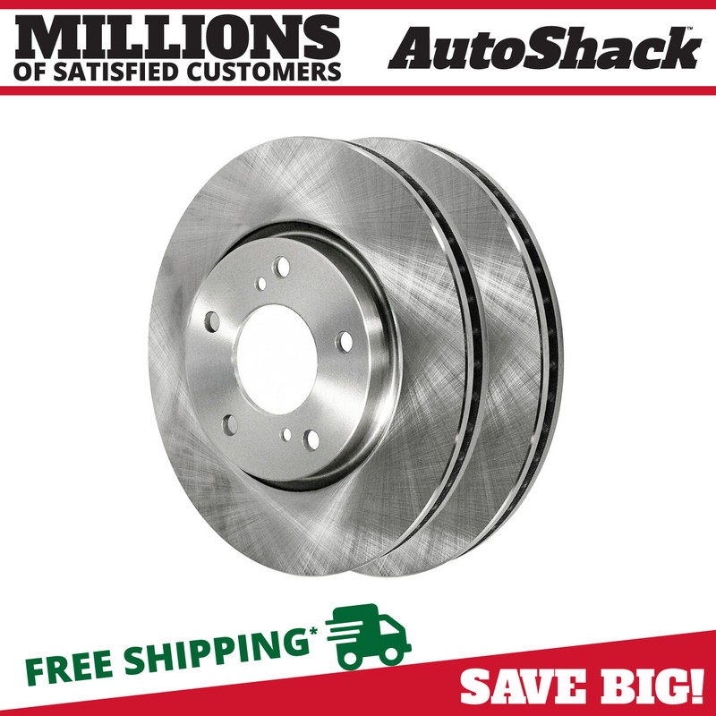 Front Brake Rotors Pair 2 for Toyota RAV4 Camry Avalon Lexus ES350 Scion tC 2.5L