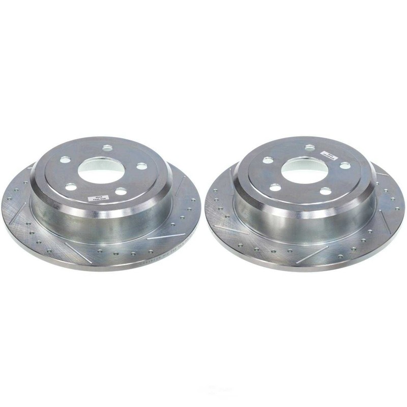 Disc Brake Rotor Set fits 2007-2018 Jeep Wrangler Wrangler JK POWER STOP