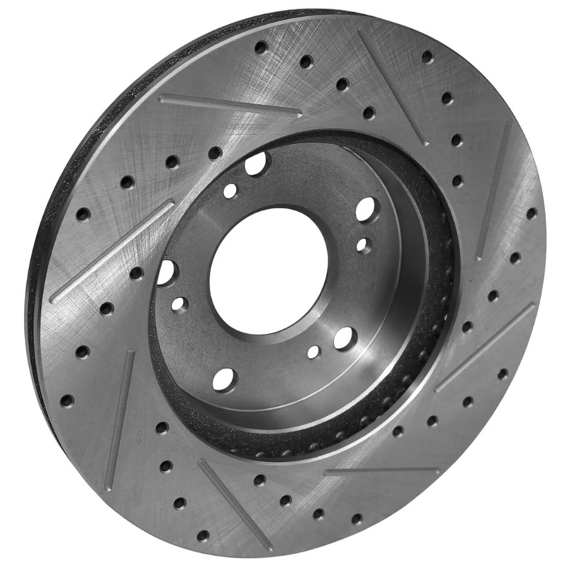 2x Front Drilled Brake Rotor for Honda Civic 2004-2011 CR-Z 2011-2015 Acura RSX gallery