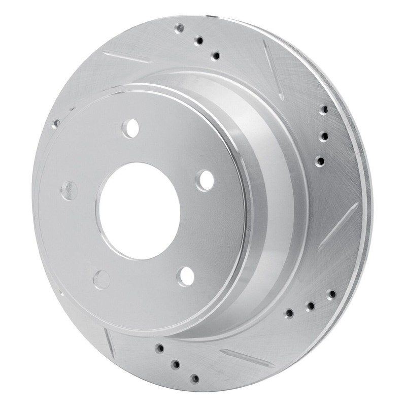 For Chevy S10 98-03 Brake Rotor eLINE Drilled & Slotted 1-Piece Rear Passenger gallery