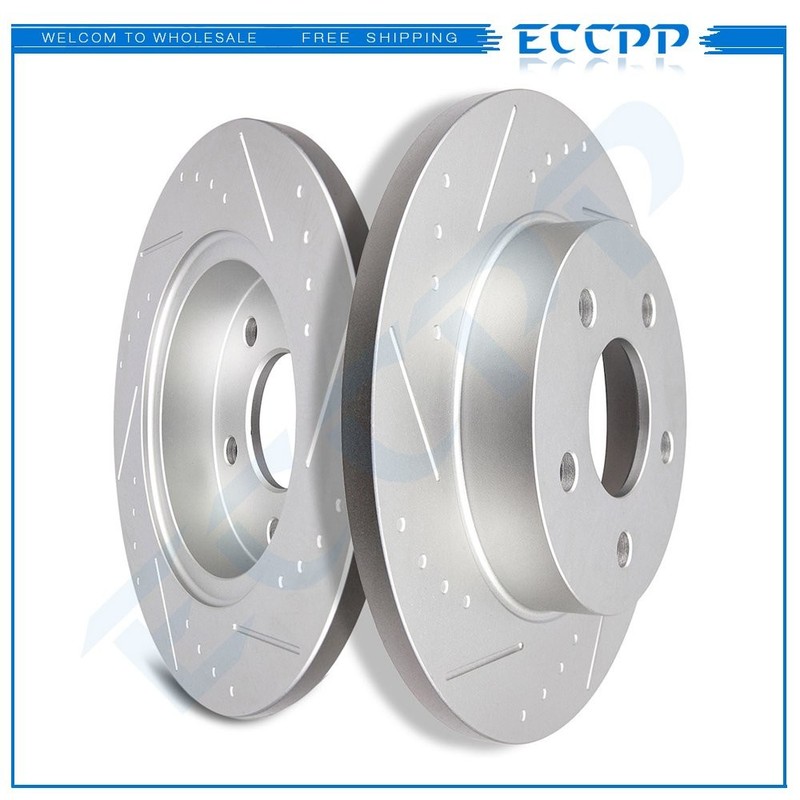 Rear Brake Rotors Disc For Chevrolet Cobalt Pontiac G6 Saturn Aura Saturn Ion