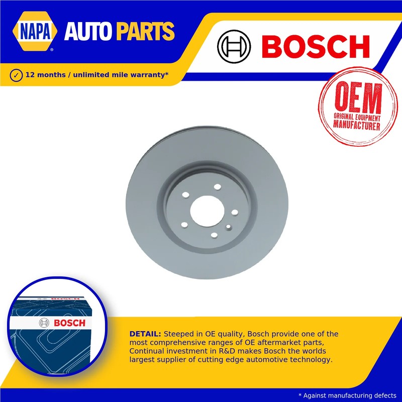 Brake Disc Single Vented fits OPEL INSIGNIA 1.4 Front 2020 on F14SHT 345mm
