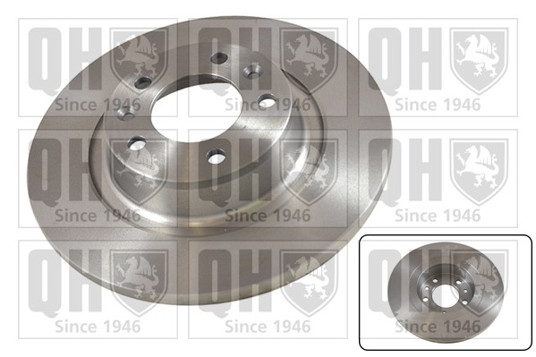 2x Brake Discs Pair Solid fits FIAT SCUDO 1.6D Rear 07 to 16 290mm Set QH New gallery