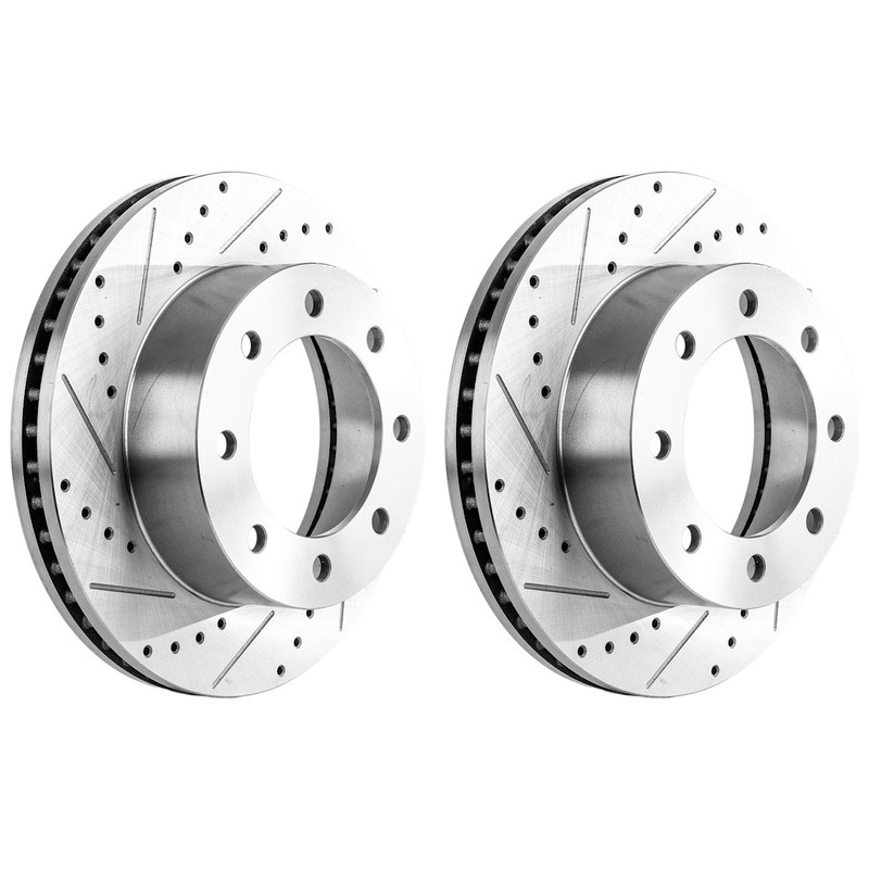 Front Brake Disc Rotors for F250 Truck F350 Ford F-250 Super Duty F-350 05-12