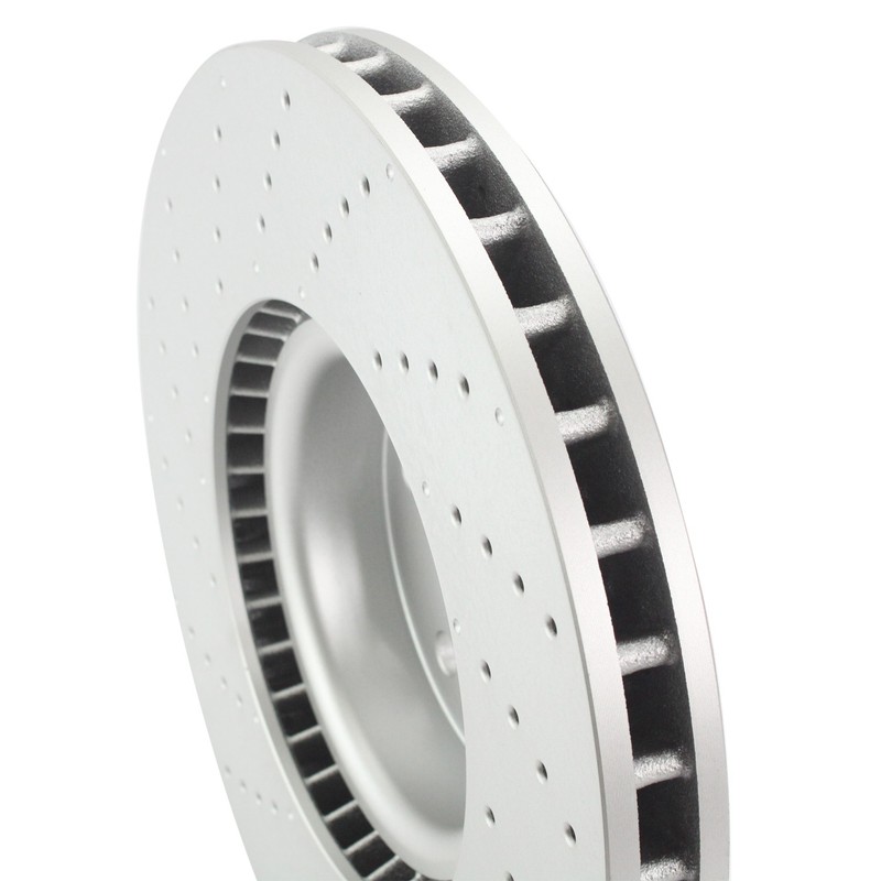 Hella 360mm Front Coated Drilled Disc Brake Rotor For Mercedes R231 SL550 gallery