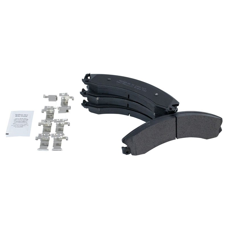 TRQ Rear Brake Pad & Rotor Kit Fits 2016-2021 Nissan TITAN XD gallery