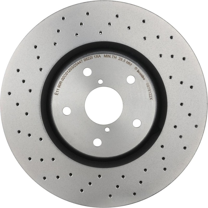 Brembo Front Disc Brake Rotor FOR 2011-2014 Subaru Impreza WRX STI Limited