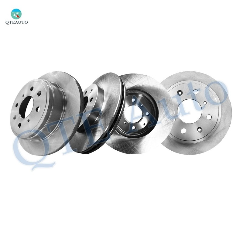 Set of 4 Front 262mm-Rear 238mm Brake Disc Rotors For 1999 2000 Honda Civic SI