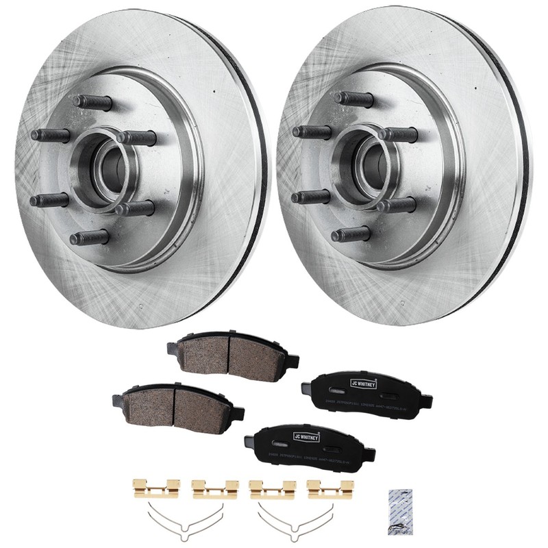 Front Brake Disc Rotors and Pads Kit for F150 Truck Ford F-150 Lincoln Mark LT