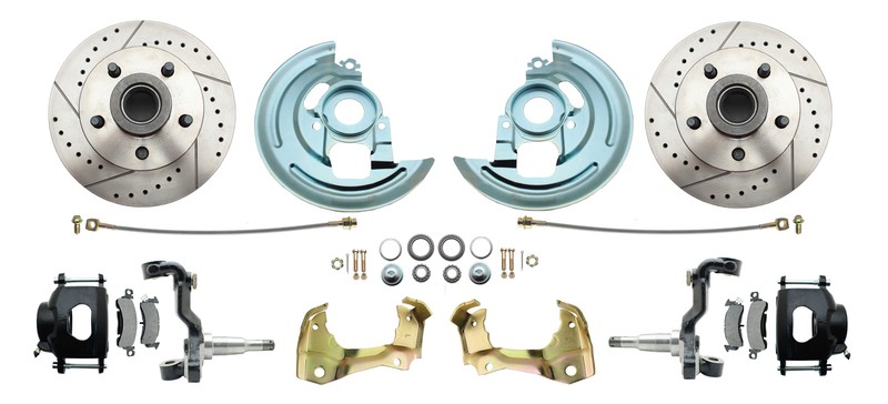 1964-72 Chevelle, Skylark, GTO A-Body Front & Rear Performance Disc Brake Kit gallery