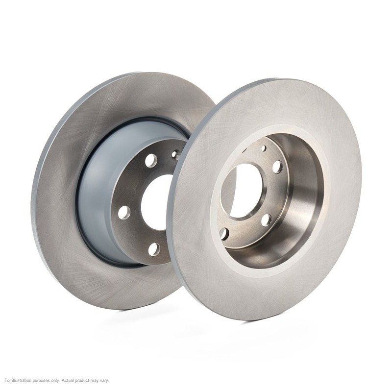 2X APEC Rear Brake Discs for AUDI TT 2006-14 286mm Solid SDK6640 gallery