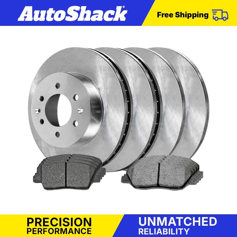 Front & Rear Brake Rotors & Pads for Hyundai Entourage 2006-2012 Kia Sedona 3.8L
