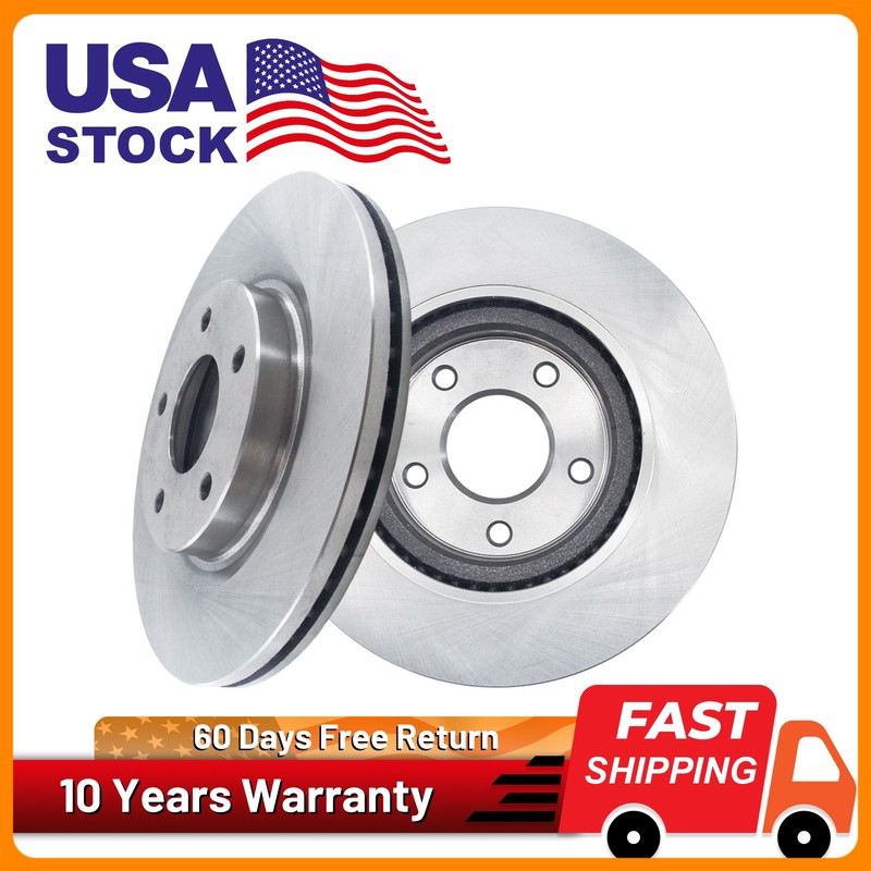 Front Brake Disc Rotors set for Ford Edge SE 2007-2014 & Lincoln MKX 2007-2015