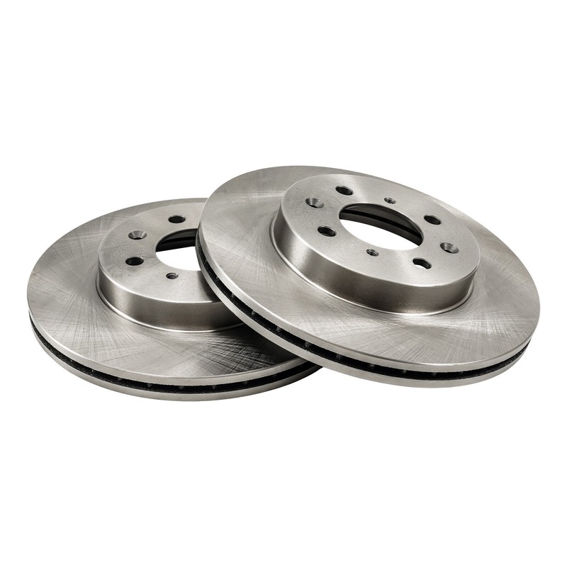Pair 2 Front Disc Brake Rotors for Honda Fit 2007-2014 Acura Integra 1990-2001 gallery
