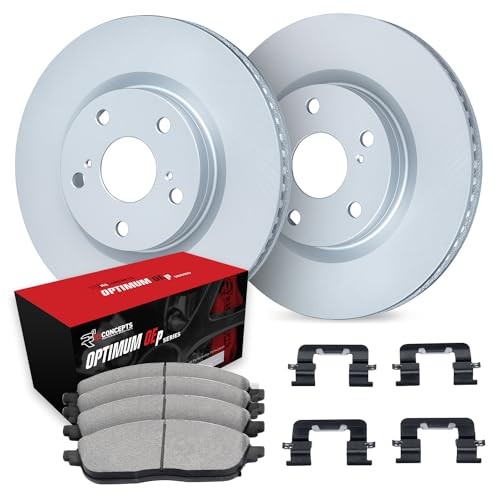 R1 Concepts Wduh1 31306 R1 Brake Rotors Carbon Coated W Optimum Oe Pads gallery
