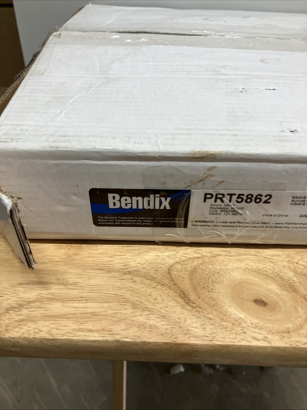 Bendix Premium Drum And Rotor Disc Brake Rotor P N Prt5862 gallery