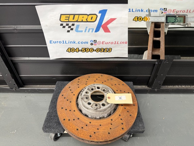 18-23 BMW F90 M5 F91 F92 F93 M8 Front Left 395×36 Disc Brake Rotor OEM ±35.68mm