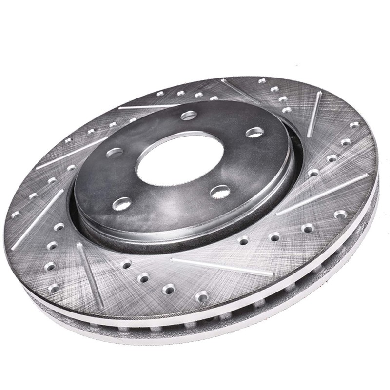 300mm Front Drilled and Slotted Brake Rotors for BMW 128I 325I 328I 328XI 325XI gallery