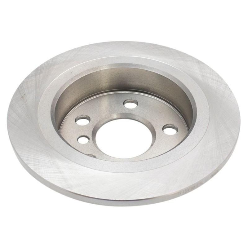 TRQ Rear Brake Rotors Set Solid For 2014-2024 Mini Cooper gallery