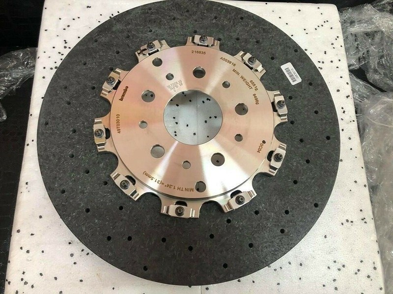 Ferrari 599,612, CCM Rear Brake Disc, P/N 216835