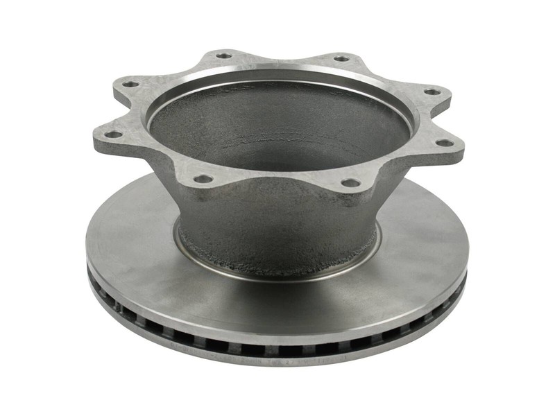 Brake disc DT Spare Parts 2.40342, D: 322 mm, 8 bores, P: 275 mm, S: 30 mm
