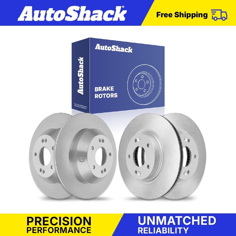 Front Rear Brake Rotors Set for Kia, Sorento 2011-2013, AWD FWD L4 2.4L V6 3.5L