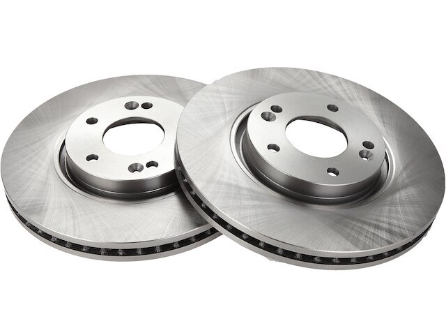 TRQ 54TX78J Front Brake Rotor Set Fits 2010-2013 Kia Forte 2.4L 4 Cyl
