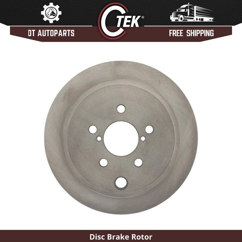 For 2012-2014 Subaru WRX | Centric Rear Disc Brake Rotor | Solid | Free Shipping