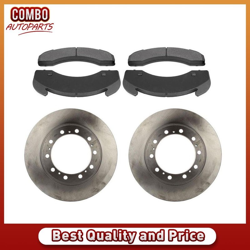 Rear Brake Rotors Brake Pads for 1980-1991 Chevrolet B60 1993-2002 Chevrolet B7