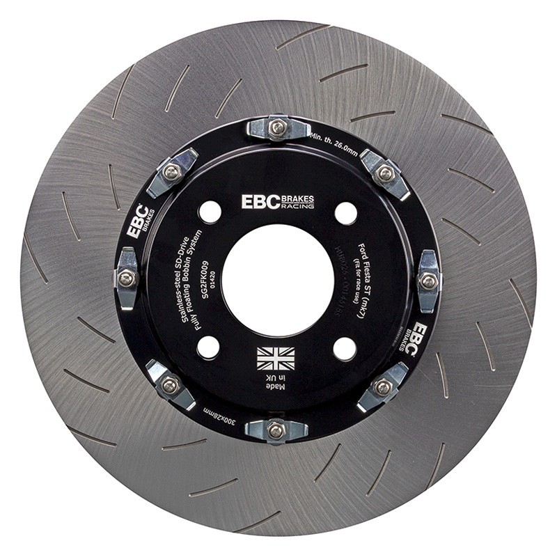 For Ford Fiesta 14-17 EBC Fully-Floating Slotted 2-Piece Front Brake Rotors gallery