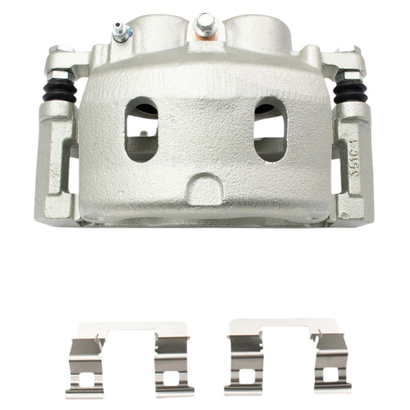 TRQ Front Ceramic Brake Pad & Rotor Kit w/Calipers for Chevy SUV Truck gallery