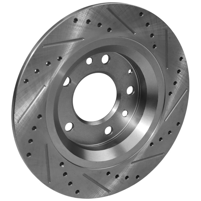 2x 280mm Rear Drilled Brake Rotors for Ford Fusion Lincoln MKZ Zephyr Mercury gallery
