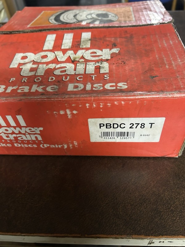 Powertrain Vented Brake Discs ,1 Still In Sealed Plastic Bag gallery