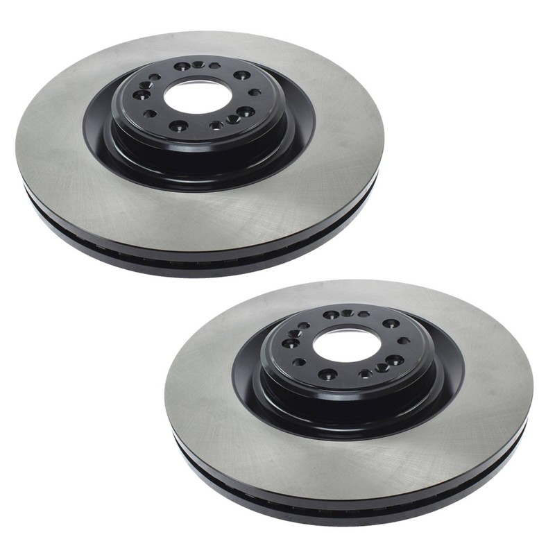 Wagner 2pc Front E-Coated Disc Brake Rotors Set 375mm For Genesis G90 2017-19