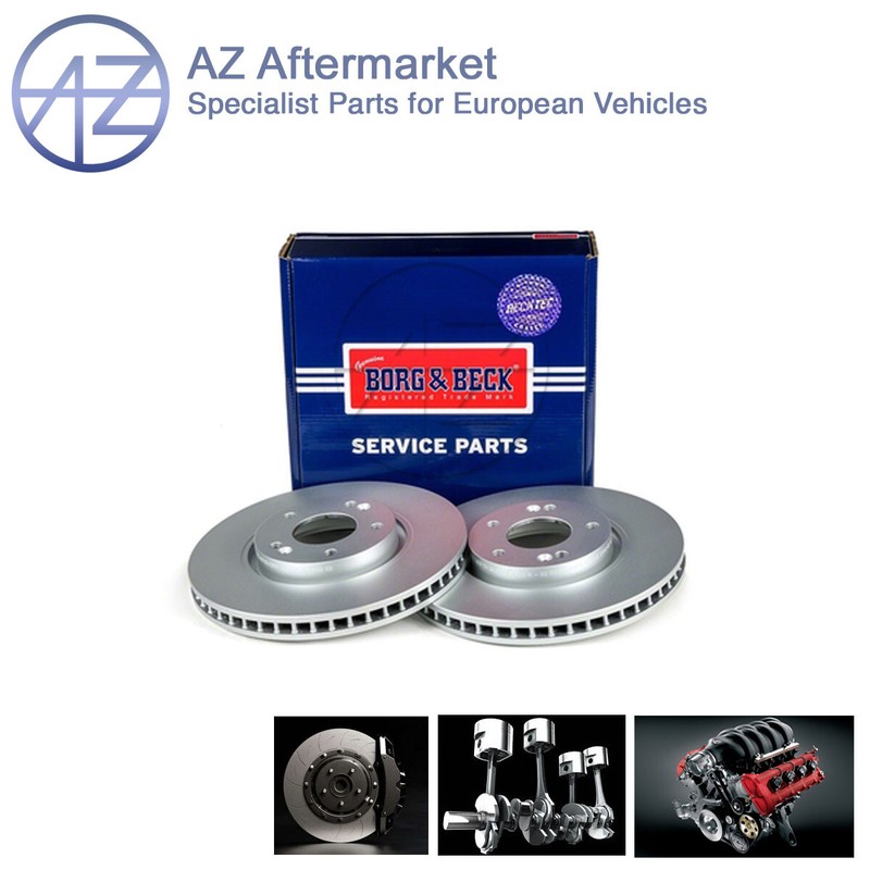 Fits Hyundai i30 ix35 Kia Cee'D Pro AZ Front 1x Brake Disc 51712A6600 gallery