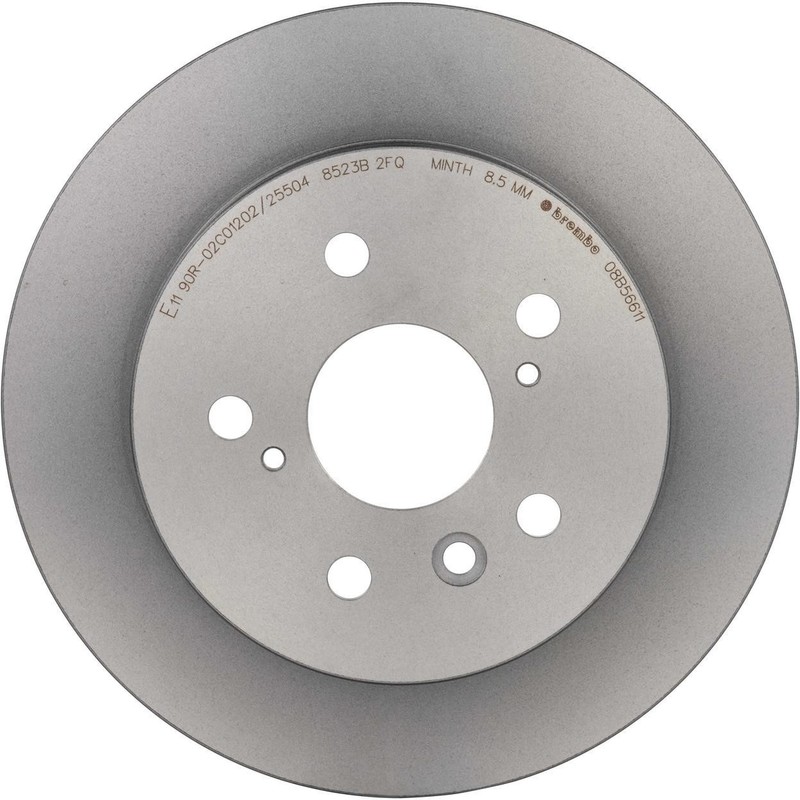 Disc Brake Rotor Rear 08.B566.11-AB Fits 2011-2012 Lexus ES350